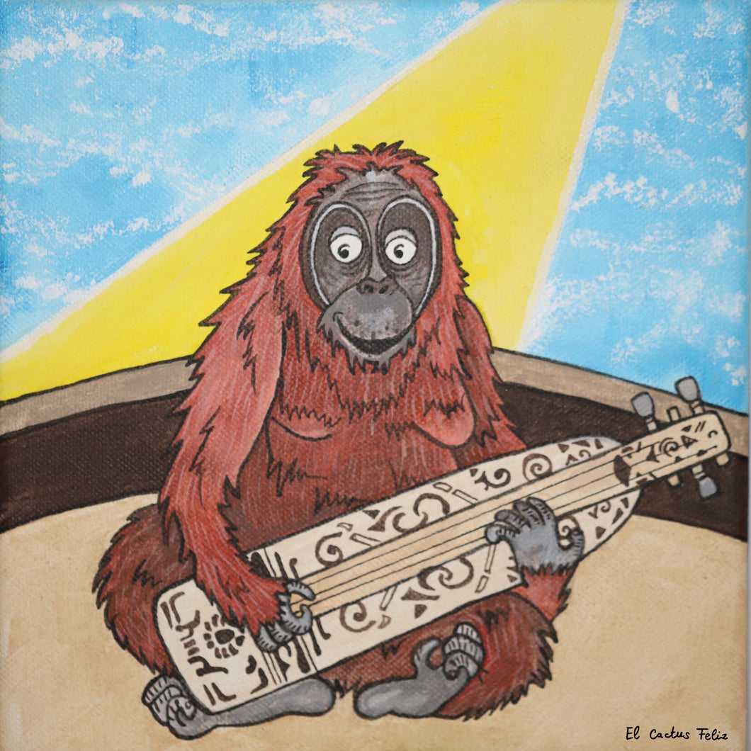 LOUIS l'orang-outan & son sapeh