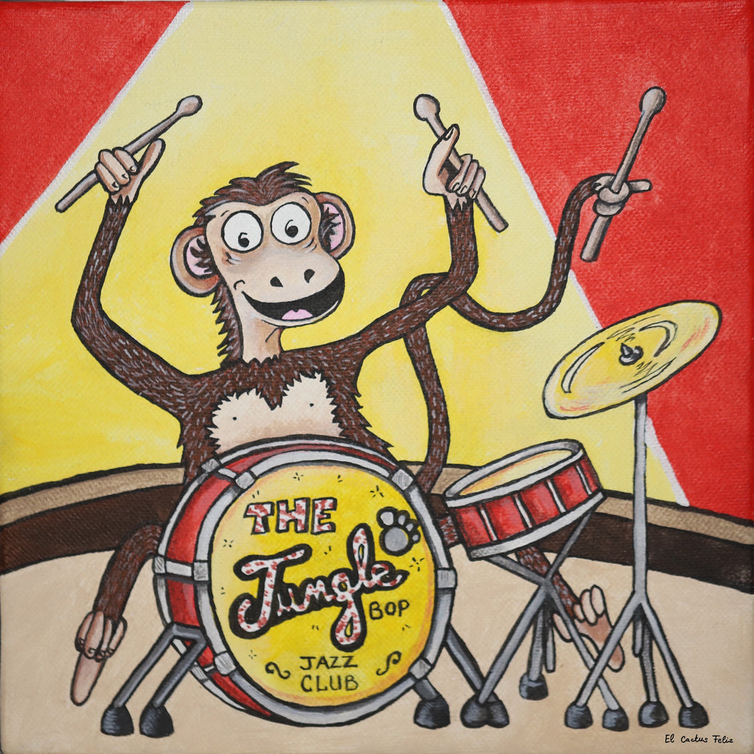 CHARLY le singe & sa batterie